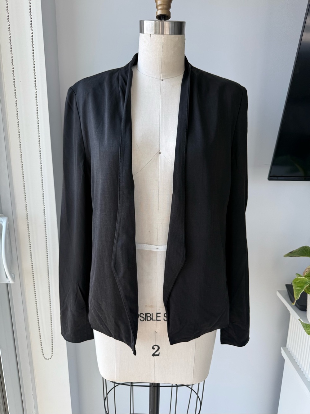 Vintage Armani Exchange Open-Front Women's Blazer Jacket